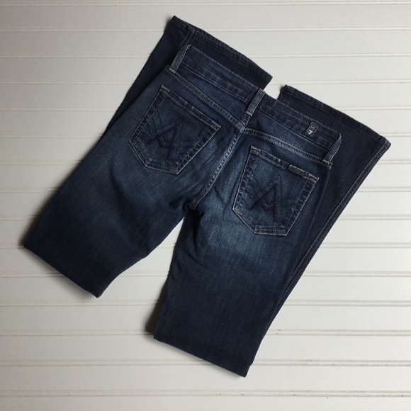 7 For All Mankind ‘A’ Pocket Bootcut Jeans EUC 25 - Picture 7 of 8